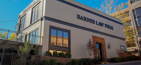 Exterior Of The Office Building Of Barnes Law Firm