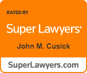Rated By Super Lawyers | John M. Cusick | SuperLawyers.com